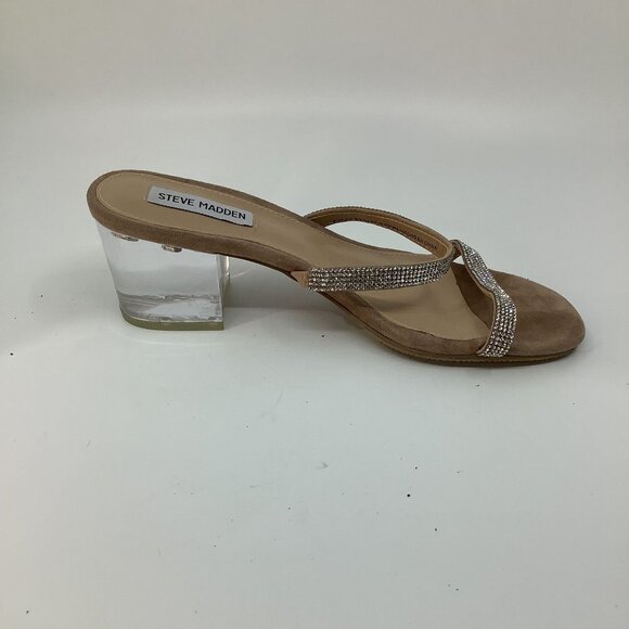Steve Madden Silver Slippers - Picture 2 of 8